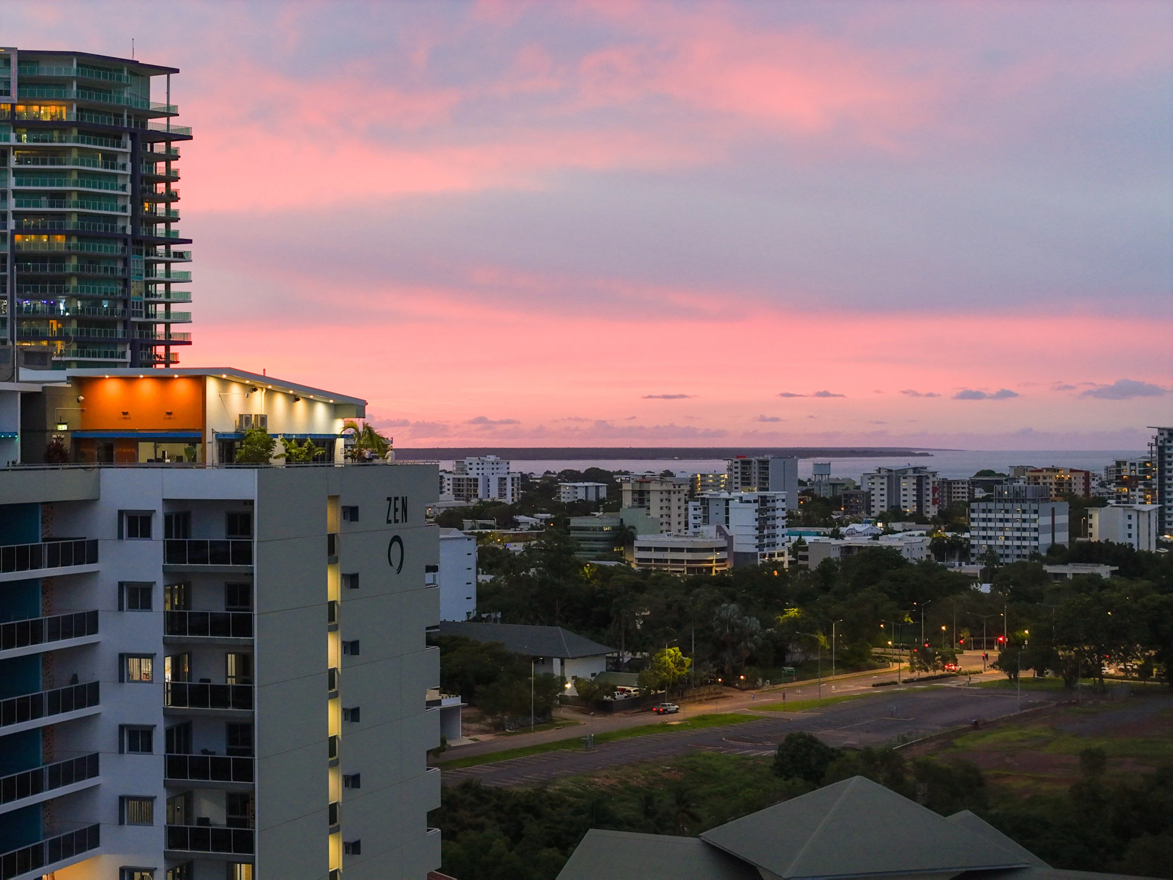 Aerial drone photography in Darwin