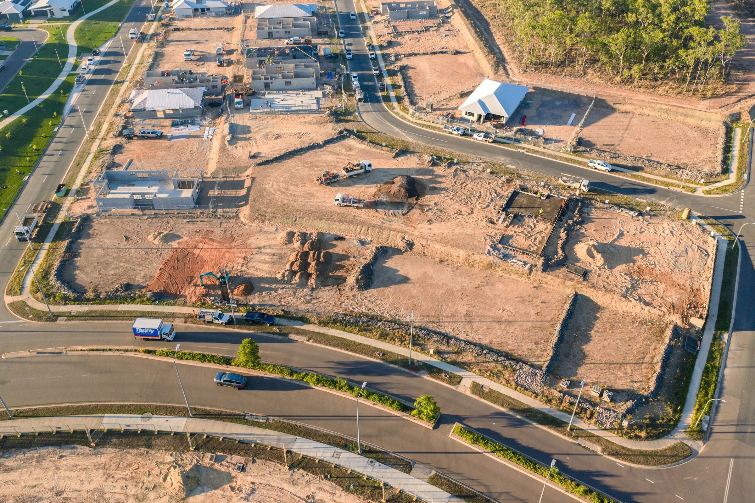 Aerial drone photography in Darwin