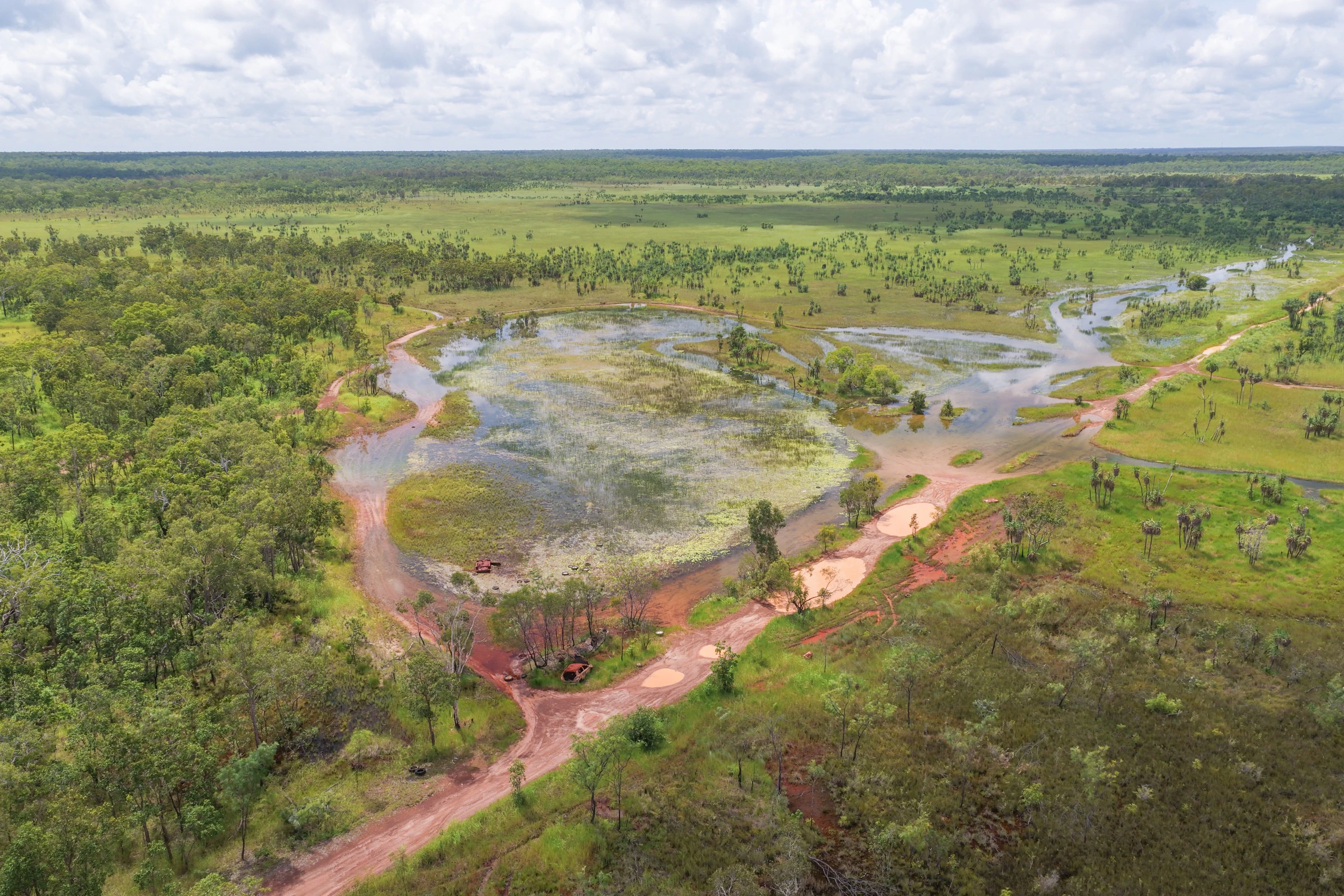 Aerial drone photography in Darwin
