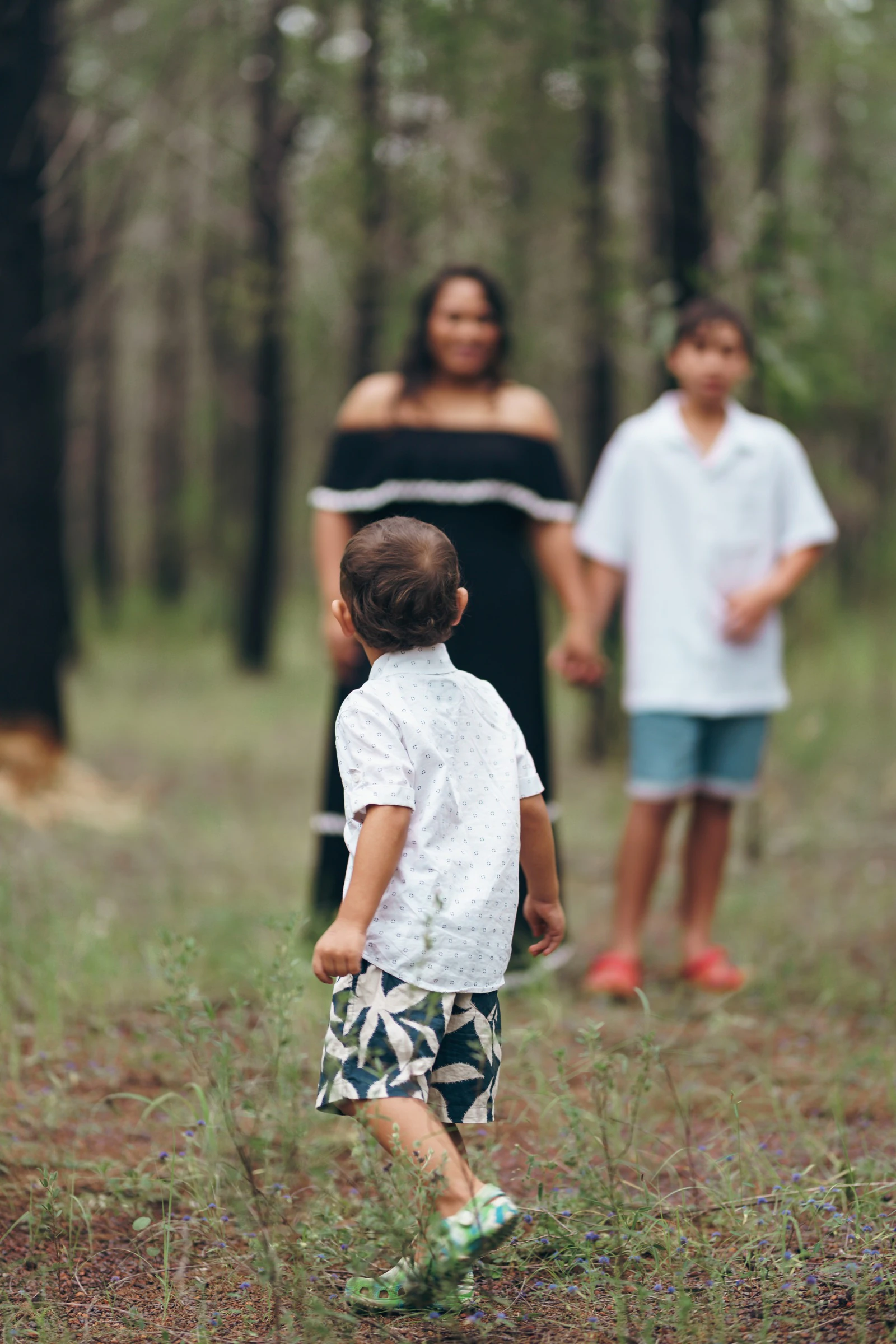 Territory family portrait session